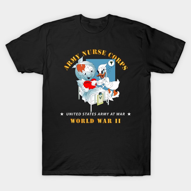 Army Nurse Corps - WWII T-Shirt by twix123844